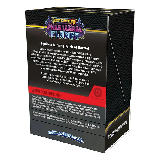 CARTAS POKEMON PHANTASMAL FLAME BOOSTER BUNDLE ESPAÑOL