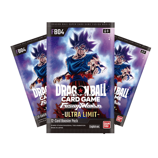 CARTAS DRAGON BALL SUPER FUSION WORLD ULTRA INGLES