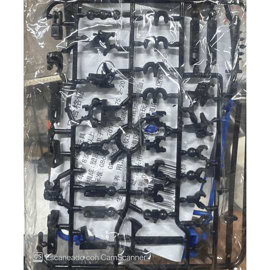 KIT 3 FIGURAS DE ACCION DUMMY 13 ROJO AZUL AMARILLO