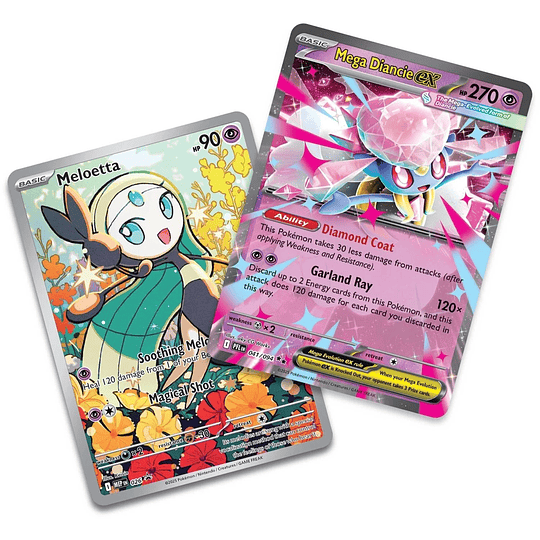 POKEMON MEGA BATTLE DECK DIANCIE EX INGLES