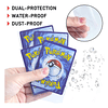 100 Fundas Protectoras Cartas Tcg Ajuste Perfecto 66x91mm