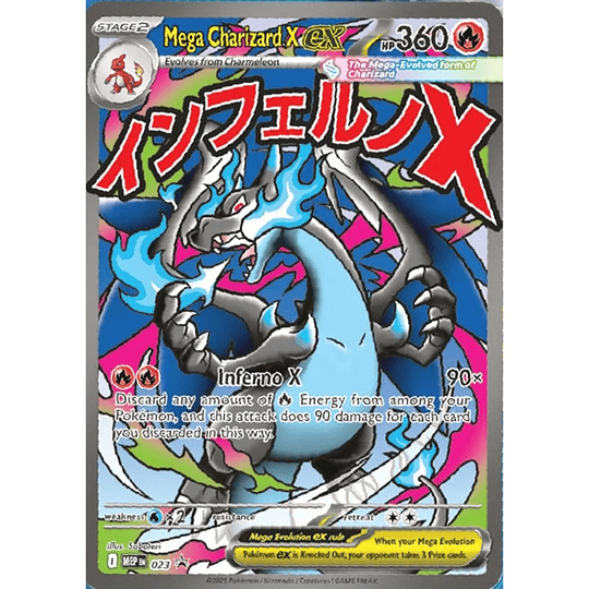 MEGA CHARIZARD X EX ULTRA PREMIUM COLLECTION INGLES