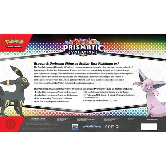 PREMIUM FIGURE COLLECTION PRISMATIC EVOLUTION ESPAÑOL