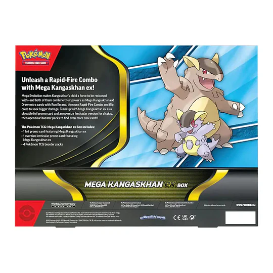 POKEMON MEGA KANGASKHAN EX BOX INGLES