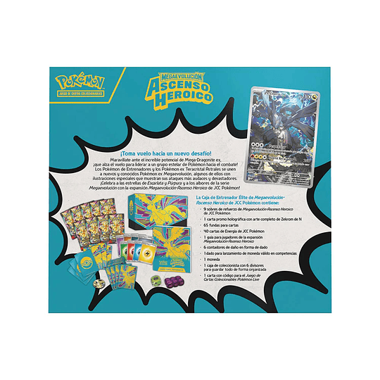 POKEMON ELITE TRAINER BOX ASCENSO HEROICO ESPANOL