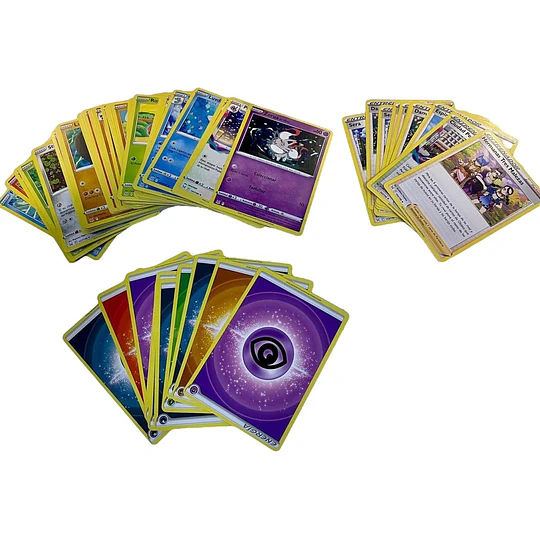 Cartas Pokémon Originales 100 Unidades Pack01