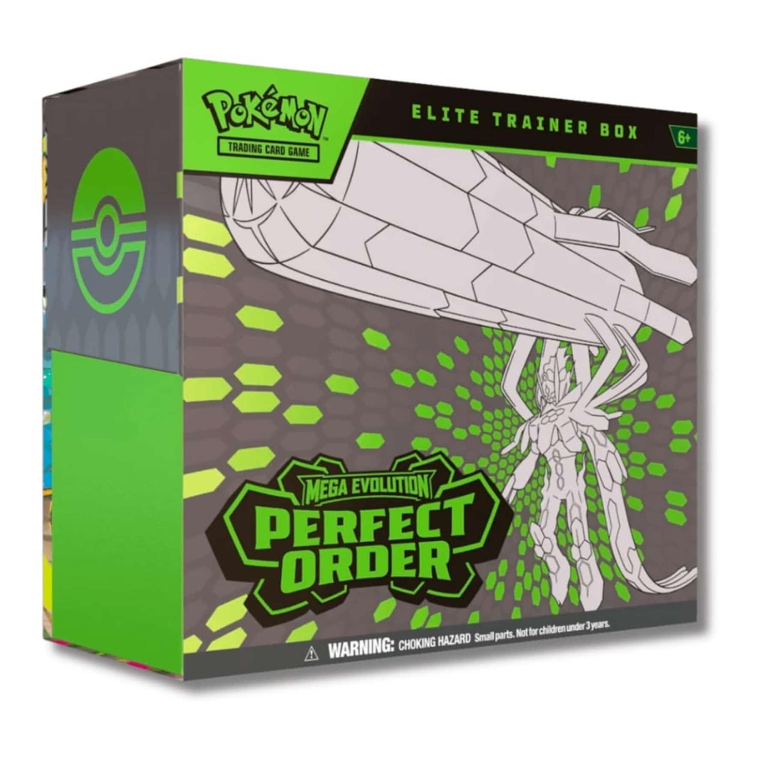 Mega Evolution Perfect Order - Elite Trainer Box - Ingles