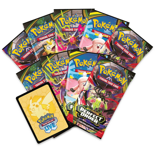 POKEMON PERFECT ORDER ELITE TRAINER BOX INGLES