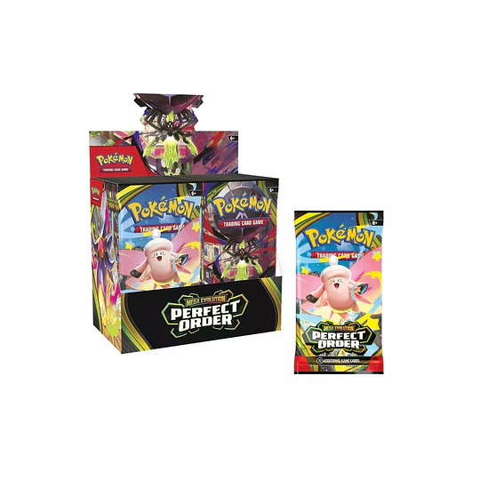 POKEMON TCG BOOSTER BOX 36 SOBRES PERFECT ORDER INGLES