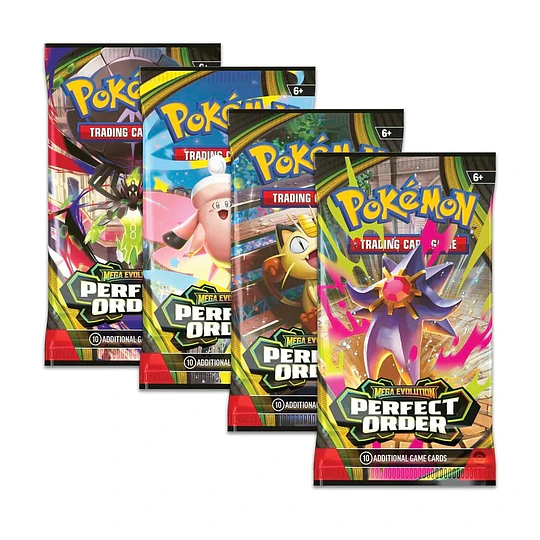 POKEMON TCG BOOSTER BOX 36 SOBRES PERFECT ORDER INGLES