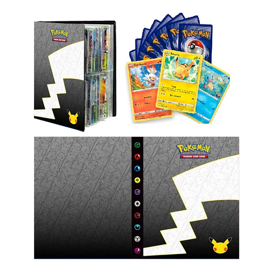 Album Cartas Pokemon 160 + 100 Cartas Originales
