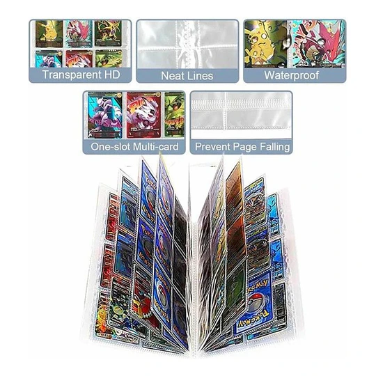 Album Cartas Pokemon 160 + 100 Cartas Originales
