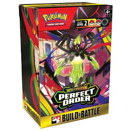 CARTAS POKEMON BUILD AND BATTLE PERFECT ORDER BOX INGLES