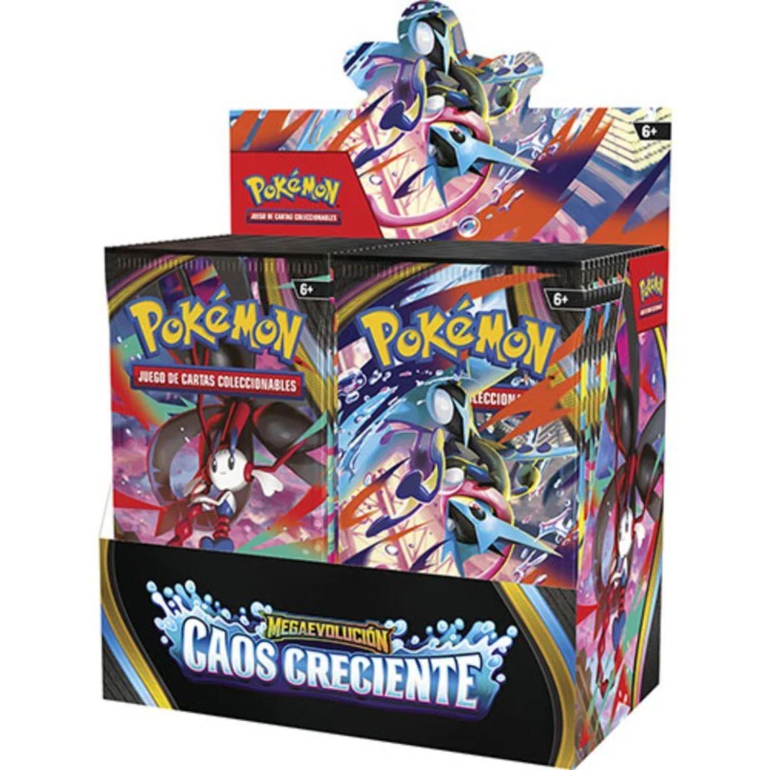 Mega Evolution Chaos Rising - Booster Box - Español