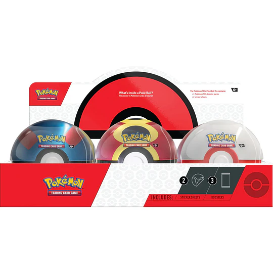 POKEBOLA POKEMON TIN Q4 2025 INGLES