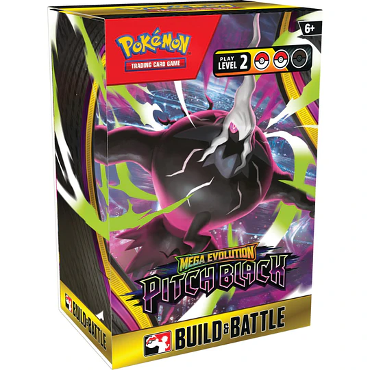 CARTAS POKEMON BUILD AND BATTLE PITCH BLACK INGLES