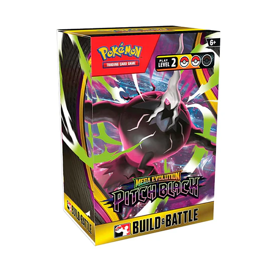 CARTAS POKEMON BUILD AND BATTLE PITCH BLACK INGLES