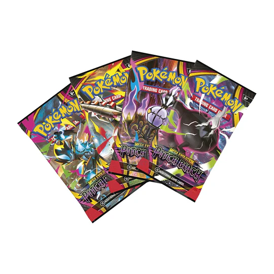 CARTAS POKEMON PACK 4 SOBRES PITCH BLACK INGLES