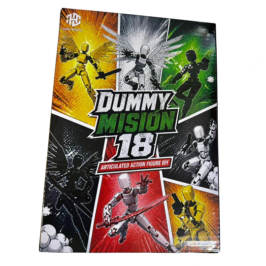 DUMMY MISION 18 FIGURA DE ACCION CON ALAS Y ACCESORIOS
