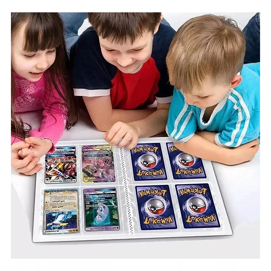ALBUM CARTAS POKEMON CHARIZARD 240 MAS 20 CARTAS HOLO O REVERSE