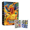 ALBUM CARTAS POKEMON CHARIZARD 240 MAS 20 CARTAS HOLO O REVERSE