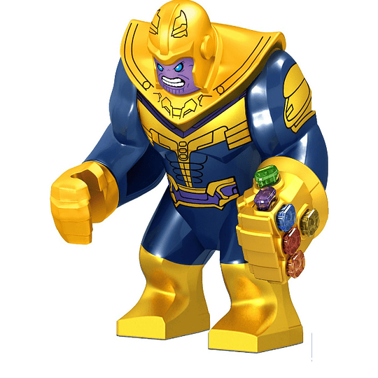 MINIFIGURA MARVEL-S THANOS CON GUANTE EDICION LUJO