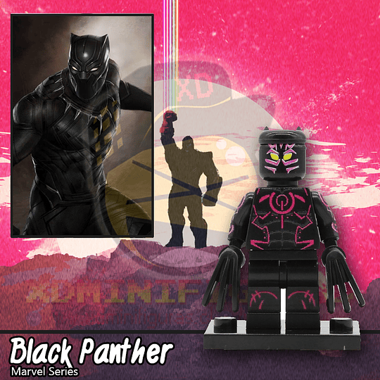 MINIFIGURA MARVEL-S PANTERA NEGRA LEGEND INFINITY