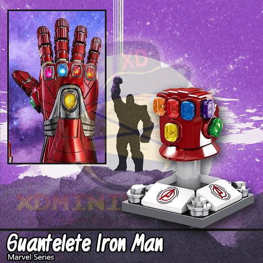 MINIFIGURA MARVEL-S GUANTELETE IRON MAN