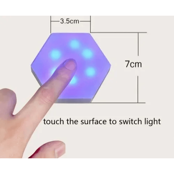 Led tactil rgb 3pc 1340 3