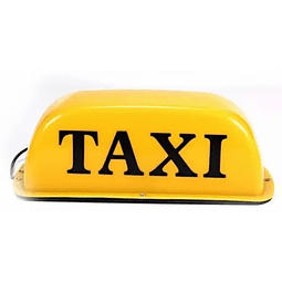 Letrero taxi plastico 830
