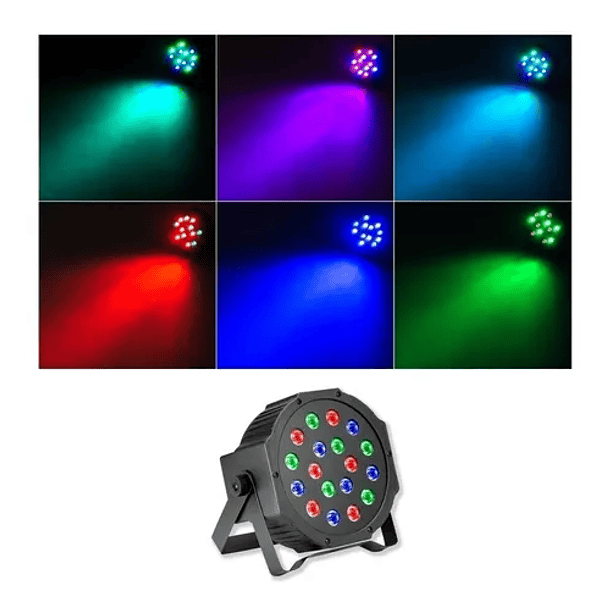 Foco disco 18 led 488 5
