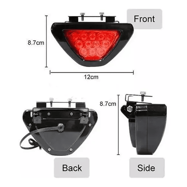 Luz trasera roja 669 3