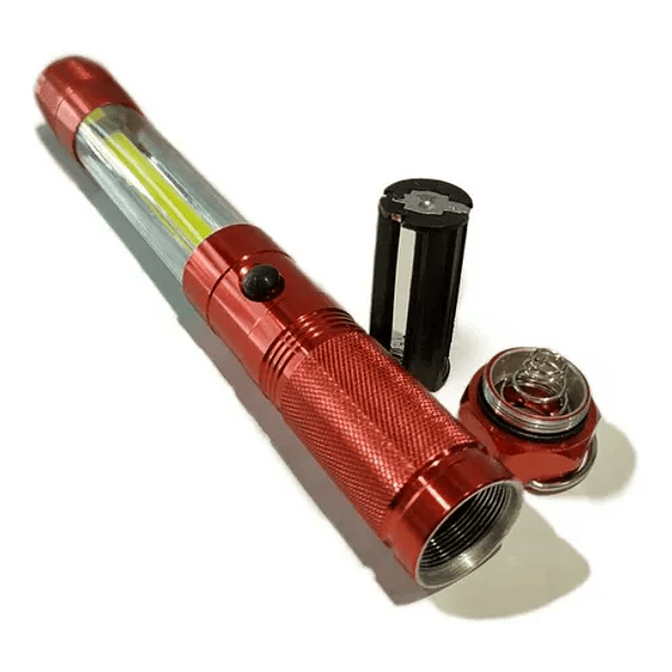 Linterna metalica a pila 648 3