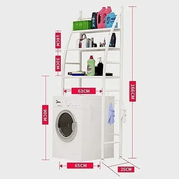 Rack lavadora 1428 3