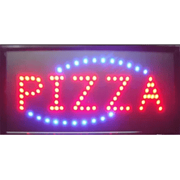 Letrero pizza 103
