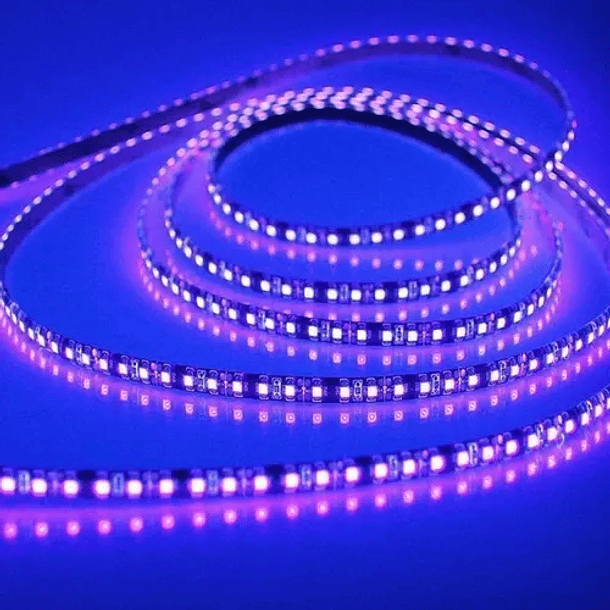 Cinta Led 5 metros ultravioleta fiesta fluor uv 988 5