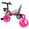 Triciclo led rosa 961