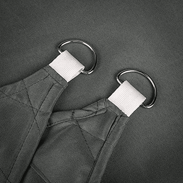 Toldo vela gris 5x5x5 1387-2 3