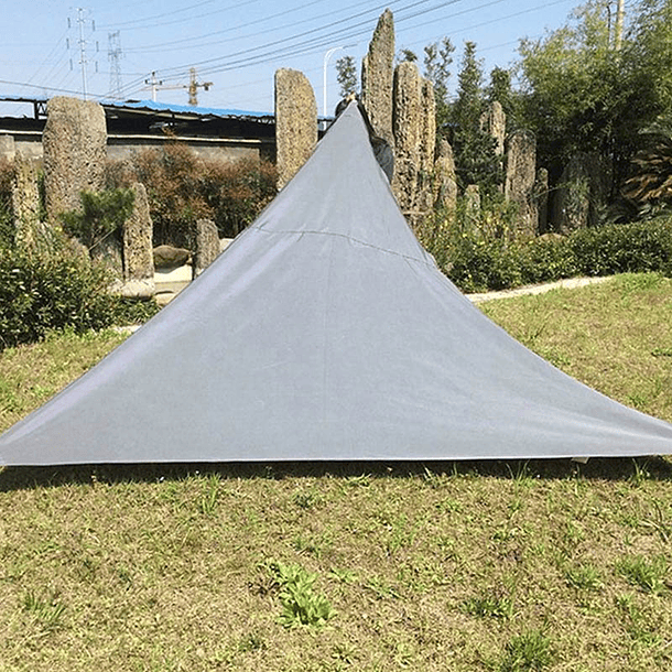 Toldo vela gris 5x5x5 1387-2 1