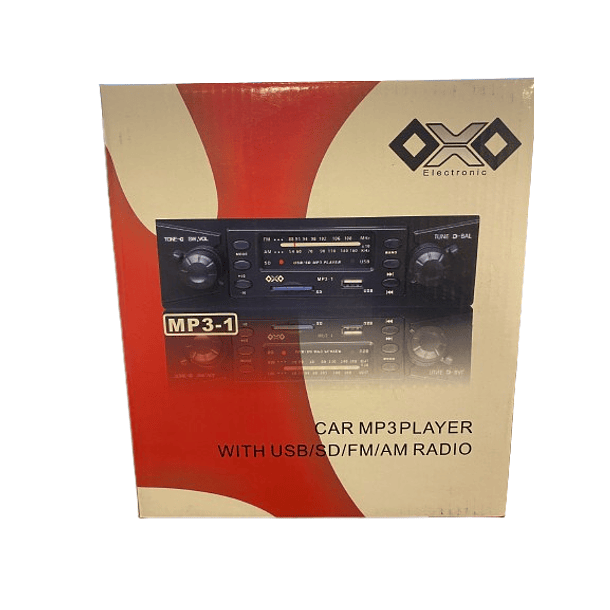 Radio Auto MP3-1 USB/SD/FM/AM Radio 