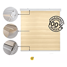 Cortina 150x180 duo marfil 1376-2 2