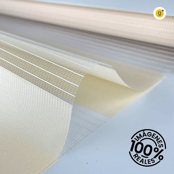 Cortina duo 90x180marfil 1445-2 2