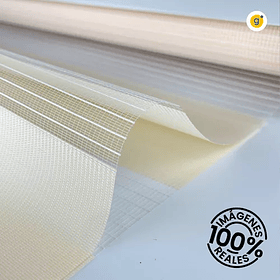 Cortina duo 100x180marfil 1446-2