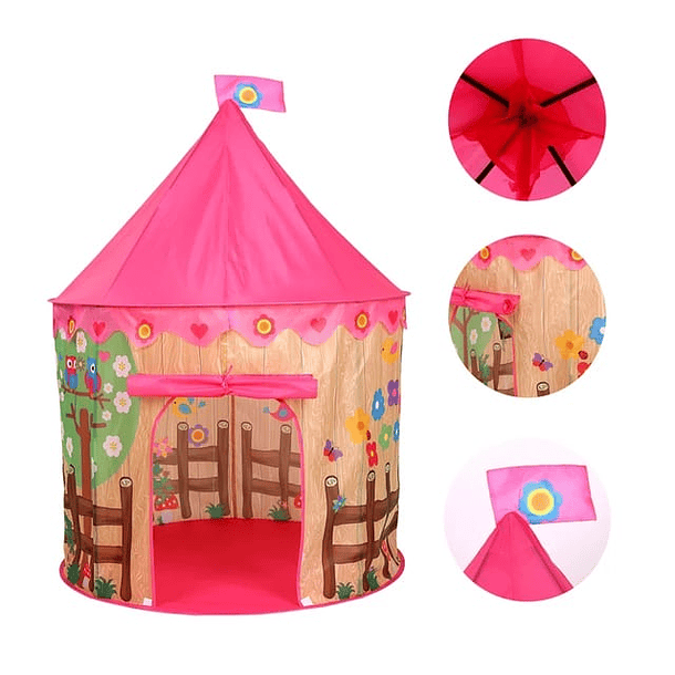 Carpa de castillo princesa infantil 1164 2