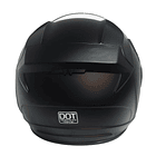 Casco para motocicleta vicera corta 340 5