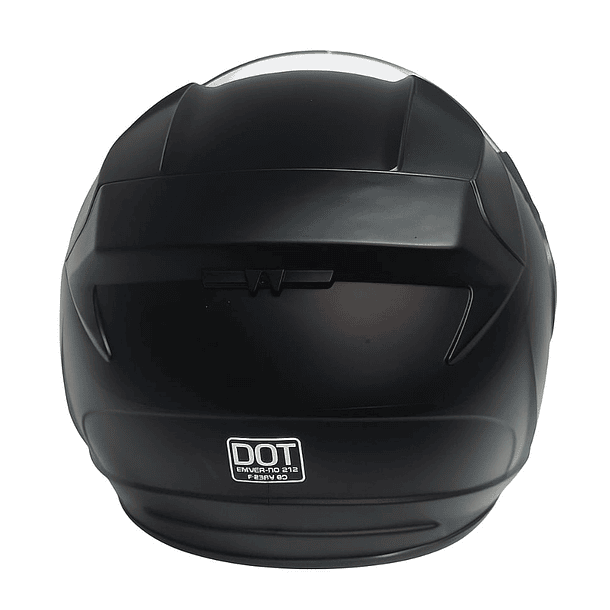 Casco para motocicleta vicera corta 340 5