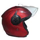 Casco para motocicleta vicera corta 340 7