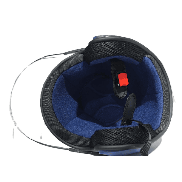 Casco para motocicleta vicera corta 340 9