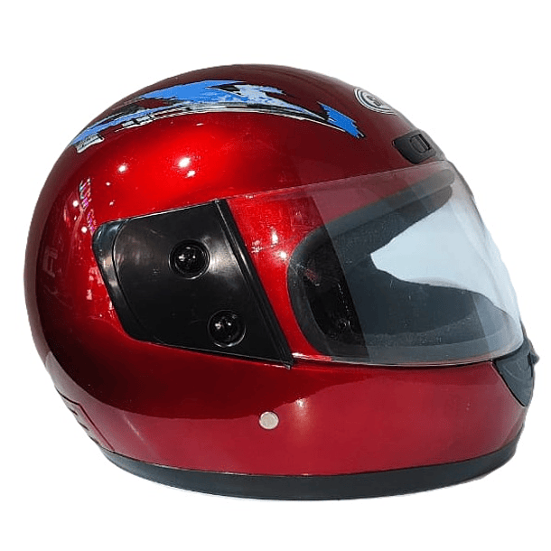 CASCO INTEGRAL PARA MOTO, SCOOTER Y BICIMOTO  2