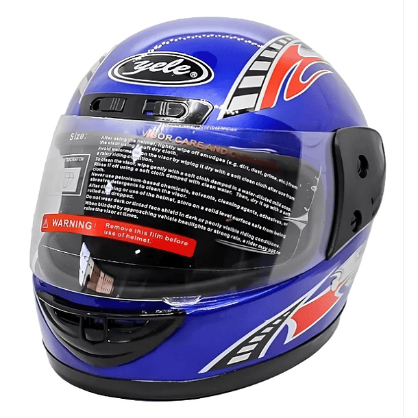 CASCO INTEGRAL PARA MOTO, SCOOTER Y BICIMOTO  3